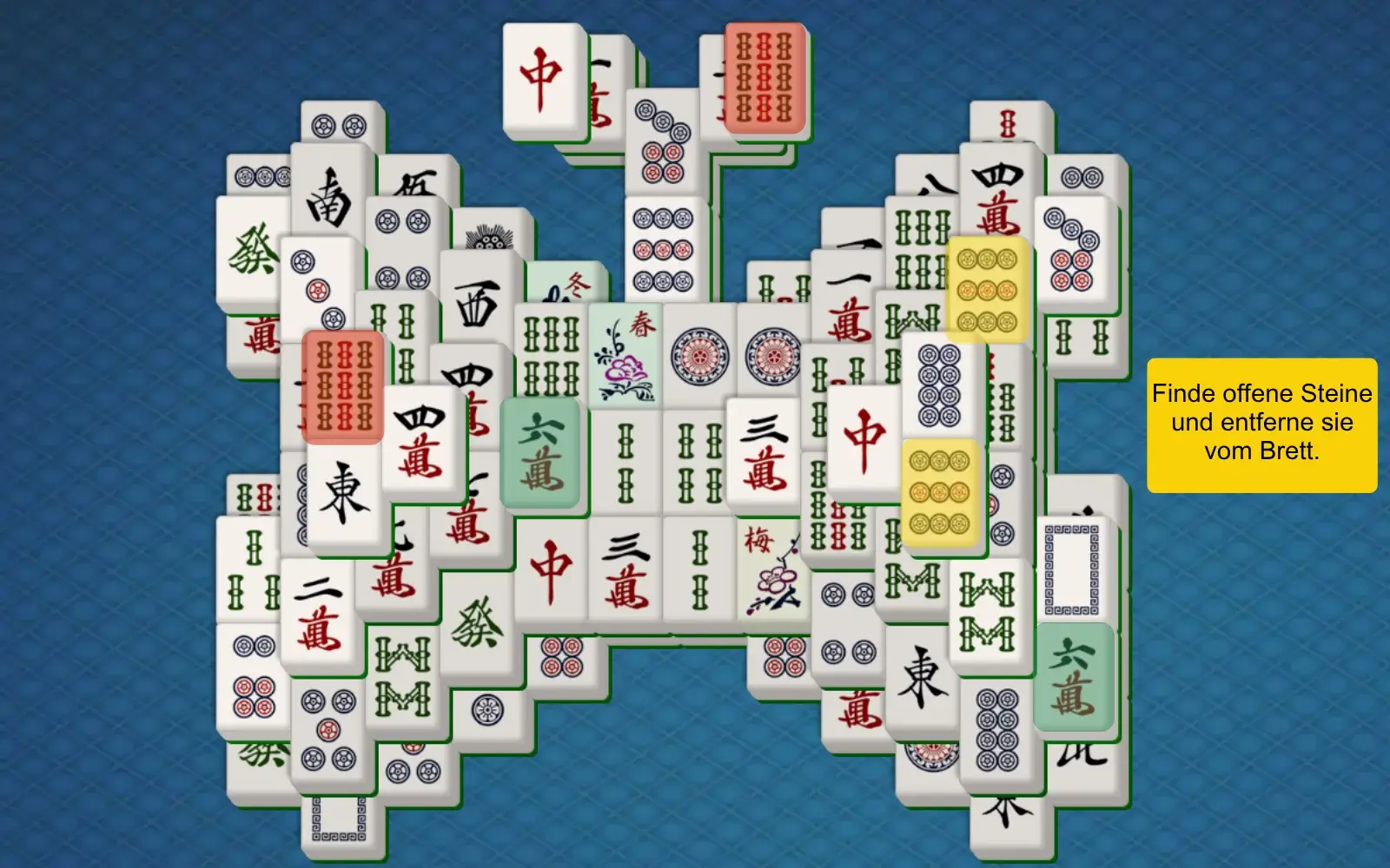 Mahjong-Ziel